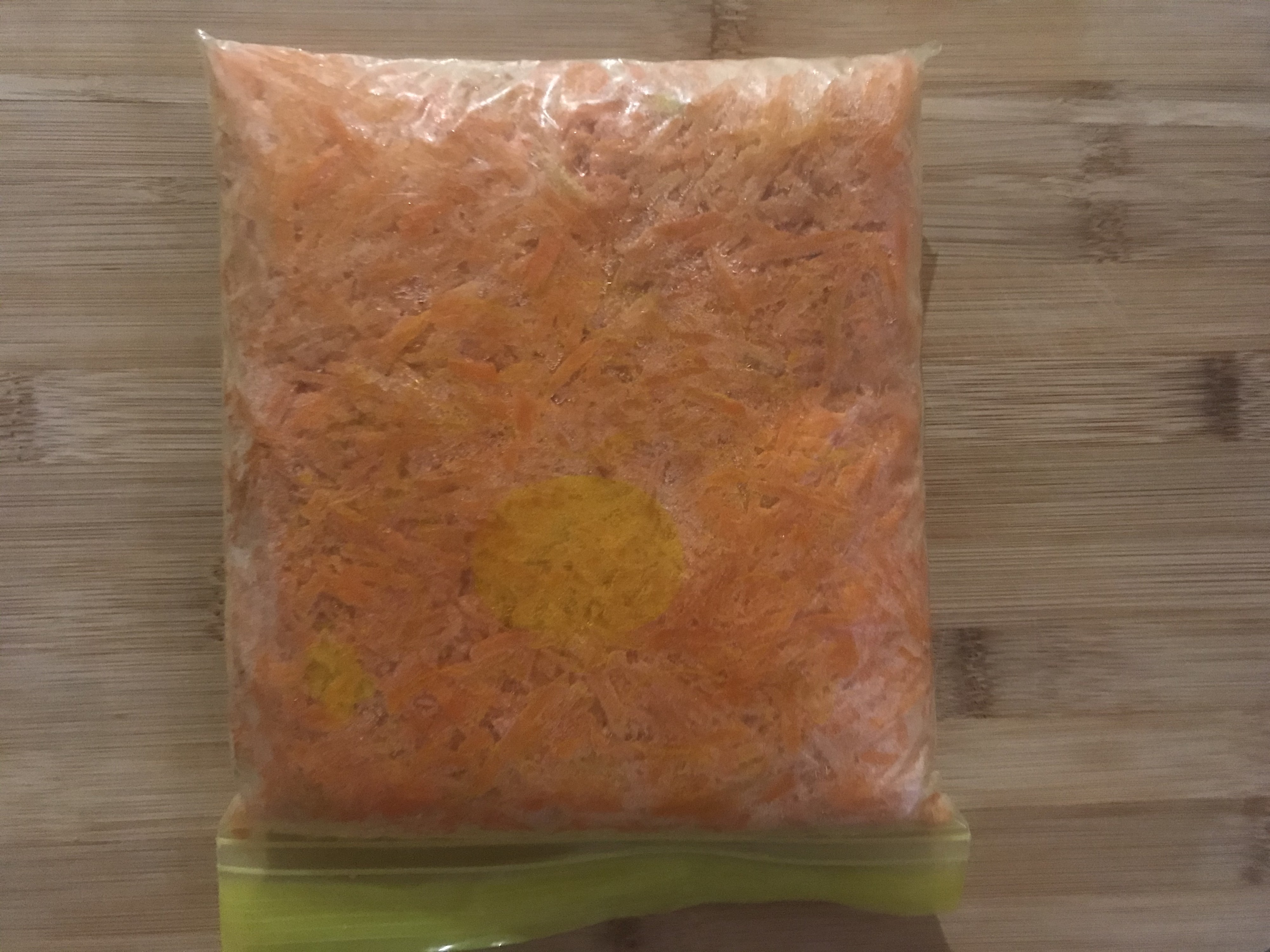 Морковь тертая, замороженная - от ЛЕНПОКОС